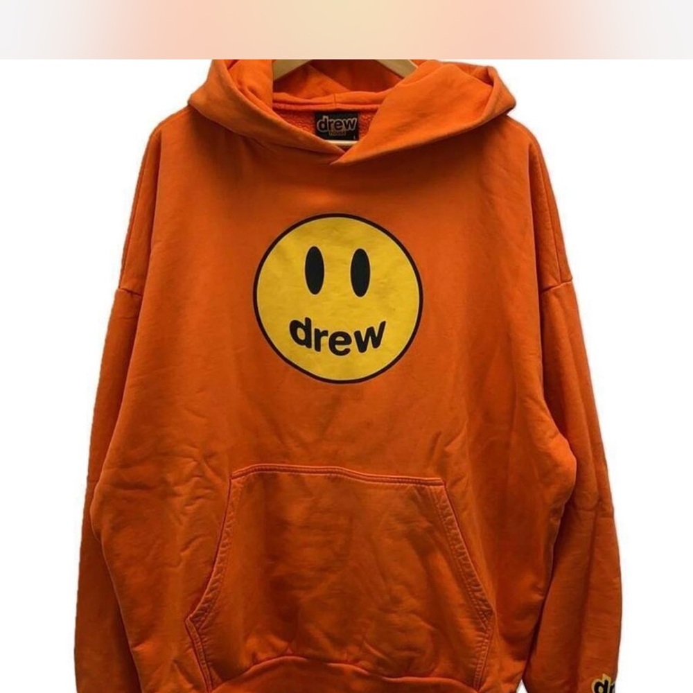 Drew House Orange Smiley Sweater